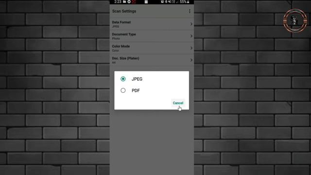 How to scan documents using wifi in canon printer G3010 To Smart Phone Part 3 смотреть онлайн