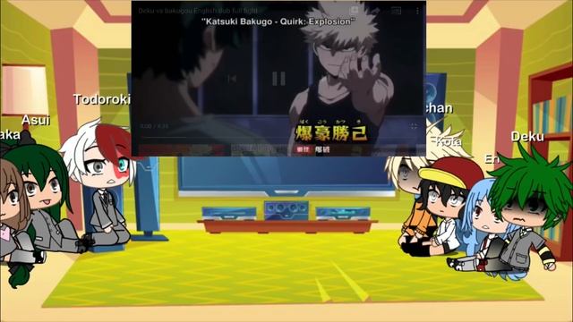 Bnha react to battles- YALL PLS IT WAS A YEAR AGO смотреть онлайн