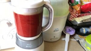 Обзор Philips Avent блендер пароварка. Часть - 2. Перемалывание