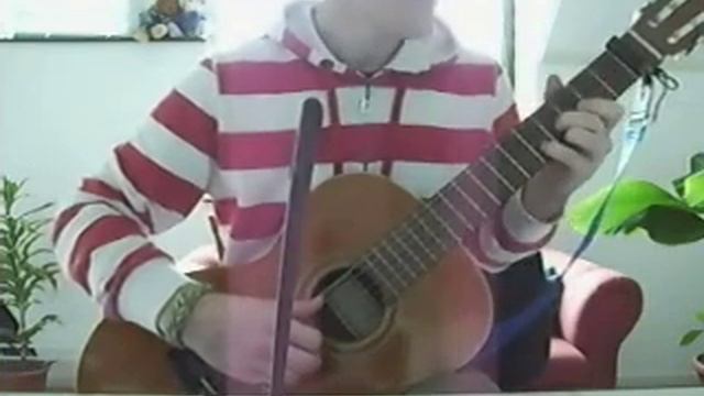 No Surprises - Radiohead (acoustic cover with bass and lead played on one guitar) смотреть онлайн