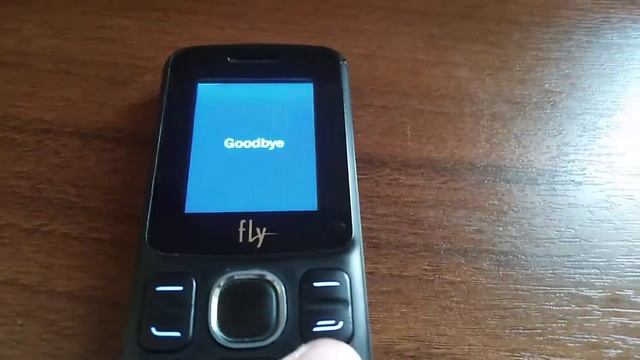 Fly FF179 Выключение