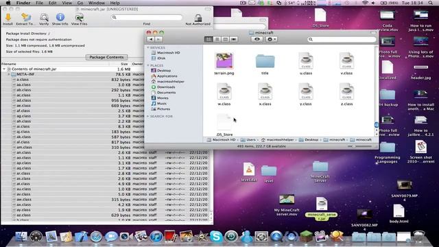 How to modify a jar file on Mac смотреть онлайн