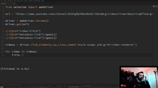 How to SCRAPE DYNAMIC websites with Selenium смотреть онлайн