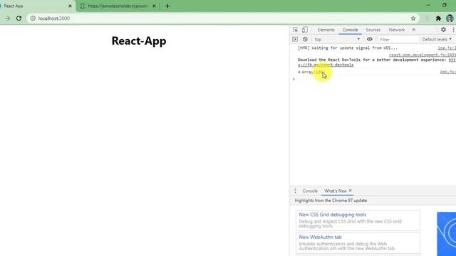 Make API call using Hook || Functional Component || React смотреть онлайн