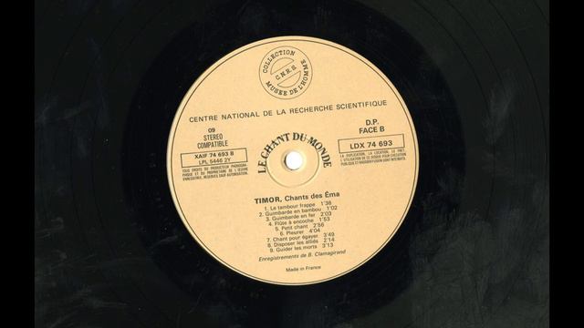 Timor Songs of Ema Kemak from Marobo, Bobonaro - A3 Tei Me Singing the Rice смотреть онлайн