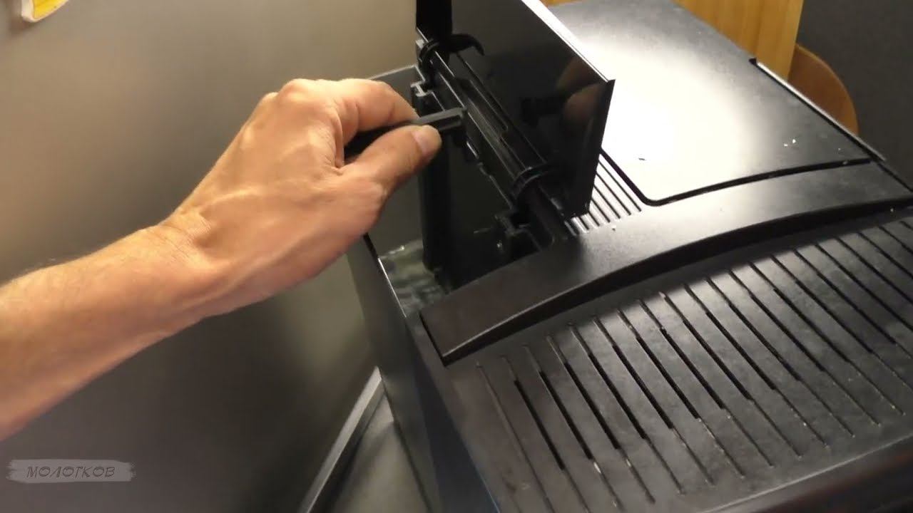 Если кофемашина не видит воду и показывает ошибку Nivona