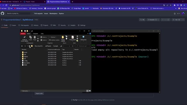 Upload project of Visual Studio 2022 to GitHub Subir proyecto de Visual Studio a GitHub desdeGitBas смотреть онлайн