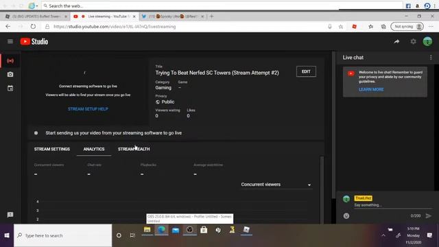 Trying To Beat Nerfed SC Towers (Stream Attempt #2) смотреть онлайн