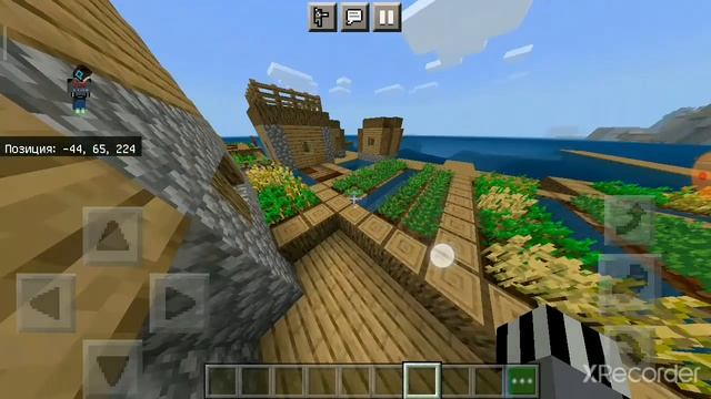 БЕСКОНЕЧНАЯ ДЕРЕВНЯ В МАЙНКРАФТ! смотреть онлайн