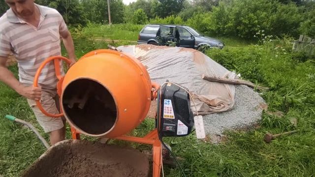 Бетономешалка Skiper CM-180 смотреть онлайн