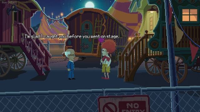 Thimbleweed Park Gameplay on Xbox One: Let's Play Thimbleweed Park RANSOME THE F***ING INSULT CLOWN смотреть онлайн