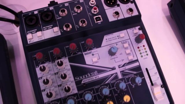 Soundcraft Notepad 5 / 8FX / 12FX. Обзор доступных микшеров Notepad Series