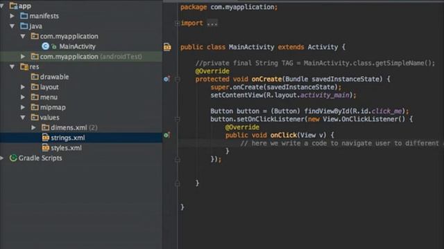 How to Navigate Between Activities in Android смотреть онлайн