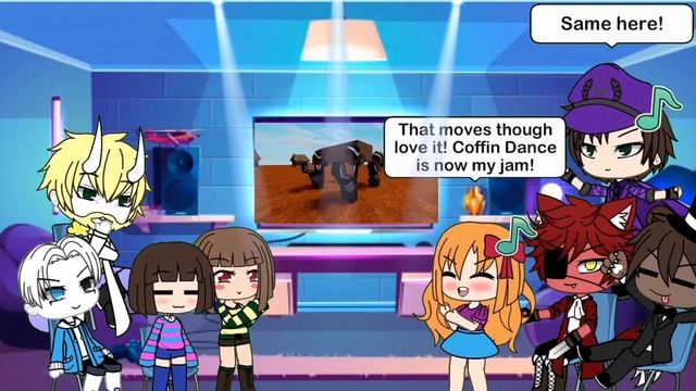 FNAF Afton & Undertale’s Reacts to Piggy Roblox Coffin Dance смотреть онлайн