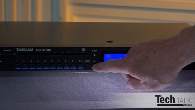 Bluetooth, CD And Media Player By TASCAM. The CD-400U.