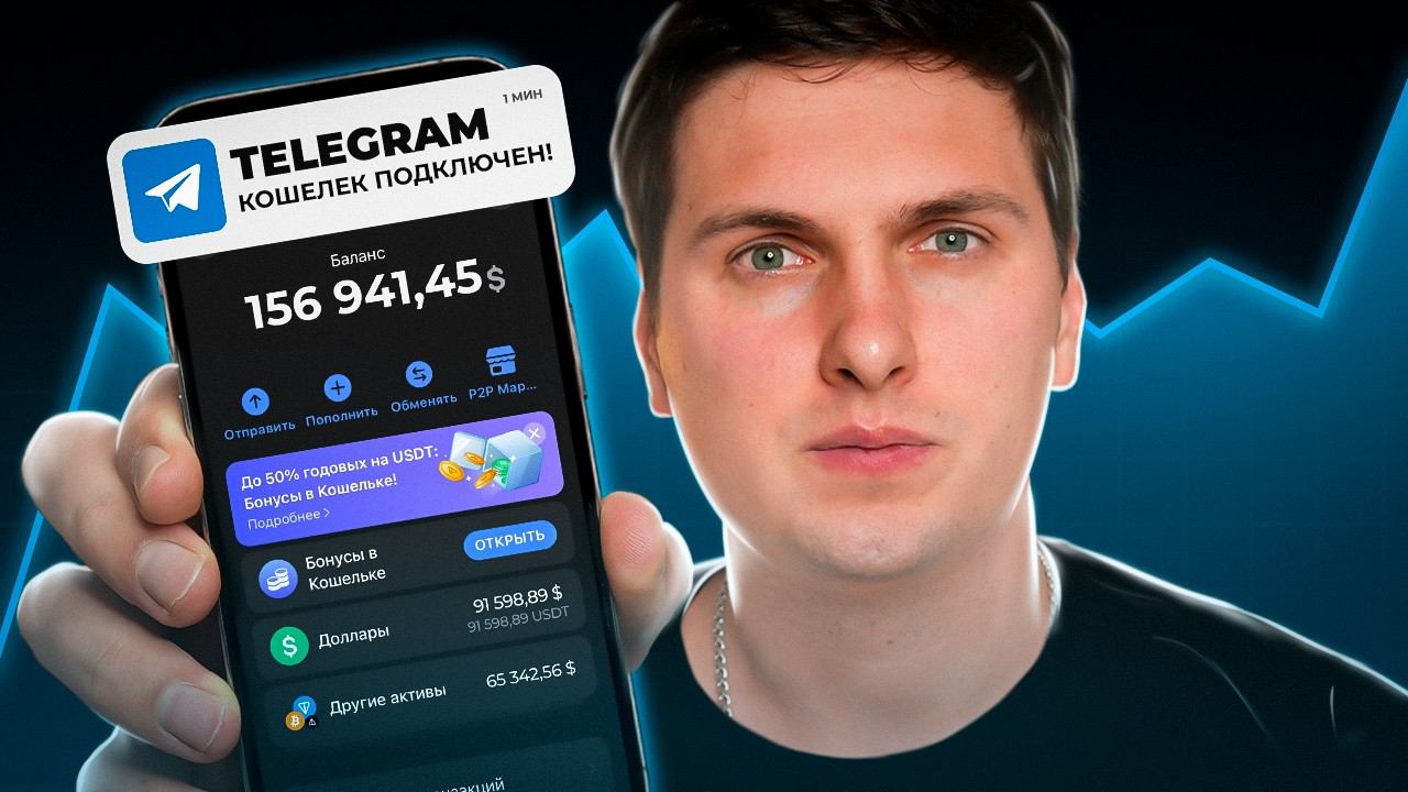 Telegram Wallet Обзор (2024) Полная Инструкция по Кошельку и TON Space Для Начинающих [по шагам] смотреть онлайн
