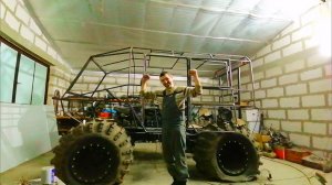 Вездеход на раме уаз, дверь, уплотнитель, замок.