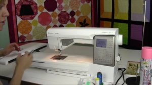 Husqvarna Viking Topaz 30 50 Embroidery Unit Set Up