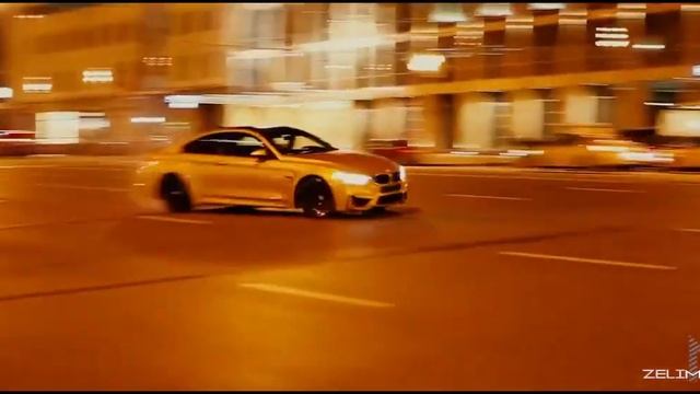BMW M4 дрифт по улицам Москвы смотреть онлайн