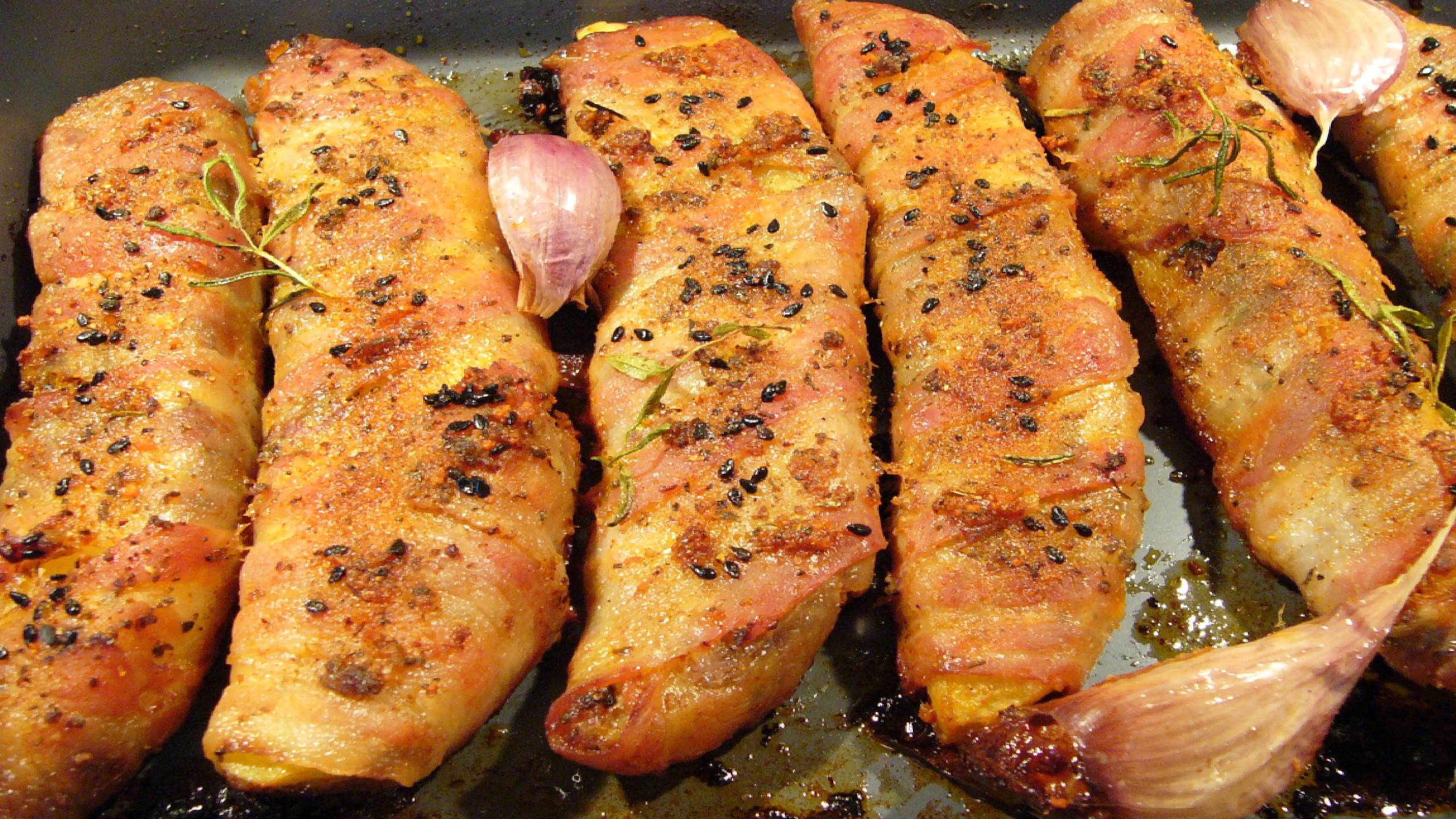 Картошечка в беконе. Ей нет равных. смотреть онлайн