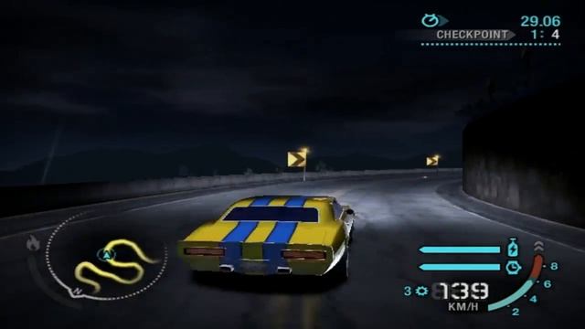 NFS Carbon : The crazy Chevrolet Camaro смотреть онлайн
