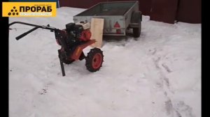 Как завести мотоблок.