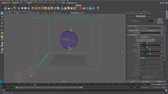 Phoenix FD for Maya - Quick Start: Emit Mode Type смотреть онлайн