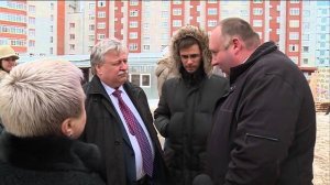 Глава администрации города Иван Костогриз посетил строящиеся объекты Нового Уренгоя.