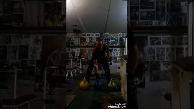 Упражнения с гирей из арсенала силачей старой школы смотреть онлайн