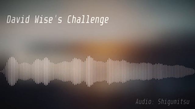 David Wise's Challenge - Shigumitsu смотреть онлайн