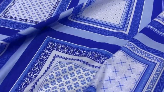 Ситец Крой носовых платков муж."Диего" цв.голубой, ш.0.95м, хлопок-100%, АРТ 7876 смотреть онлайн