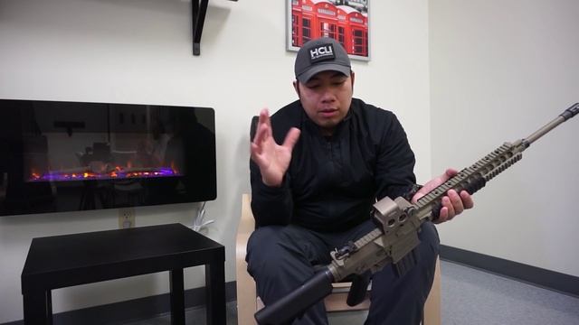 Fireside Knights Armaments SR25/M110 SASS смотреть онлайн