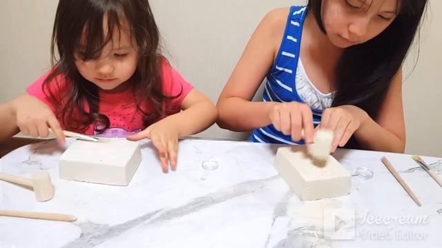 Раскопки ДИНОЗАВРОВ. РАСПАКОВКА. DINO paleontology. Dinosaur Excavation Kit смотреть онлайн