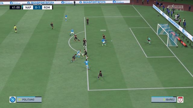 FIFA 22-Чемпионат Италии по футболу (Серия А) . "Napoli"- "Roma".20-й тур смотреть онлайн