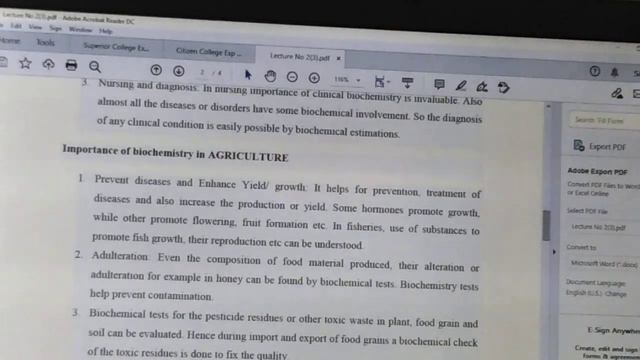 Biochemistry (Lecture No 2) by Dr Shumaila Kiran, Associate Professor of Chemistry смотреть онлайн