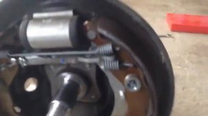 Снятие заднего барабана  лада lada X-ray