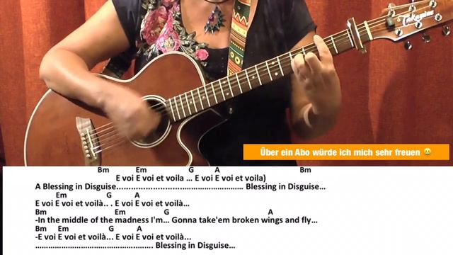 Et Voila - Michael Patrick Kelly - Cover/Gitarre/Guitar/Tutorial/Chords/Akkorde/Lyrics/Songtexte