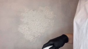 Нанесение декоративной фактурной штукатурки