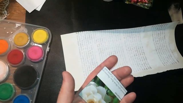 How to make address labels from trash - Starving Emma смотреть онлайн