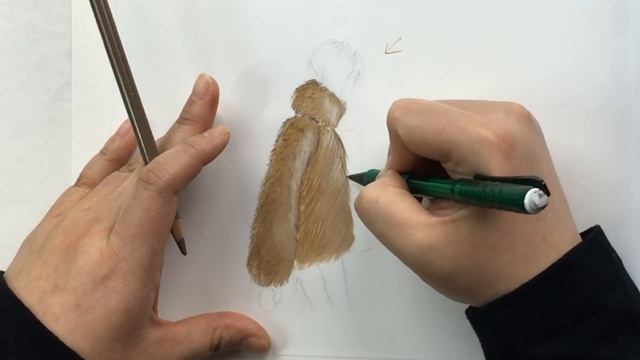 Fashion Illustration Tutorial: Fur & Shearling смотреть онлайн