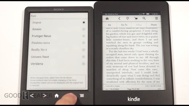 Sony PRS-T3 vs Amazon Kindle Paperwhite смотреть онлайн