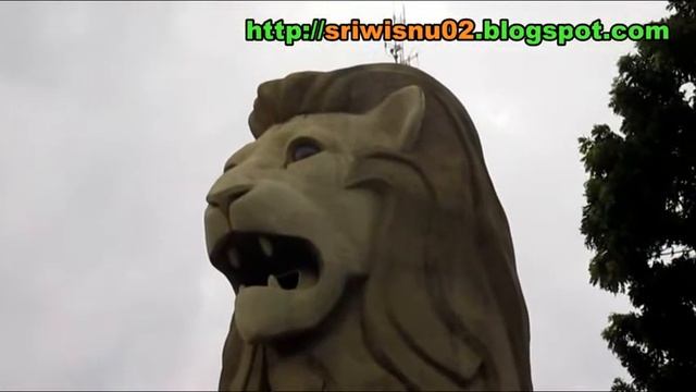 MERLION Sentosa Island Of SINGAPORE [HD]