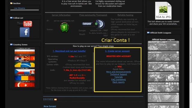 Como Jogar Warcraft 3 Online [Eurobattle] [HD] смотреть онлайн