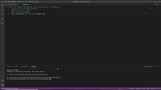 1#Урок по программированию minecraft python смотреть онлайн