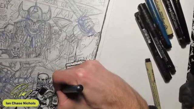LIVE DRAWING - CONAN AND THE TOMB OF CROM PART III - 10/18/2023 смотреть онлайн