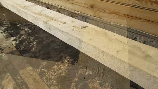 вариант соединения бруса в роли обвязки и привязки к срубу смотреть онлайн