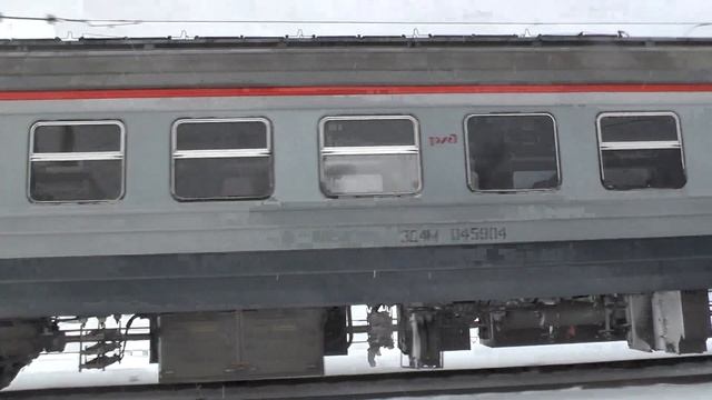 Электропоезд ЭД4М-0459 станция Одинцово смотреть онлайн