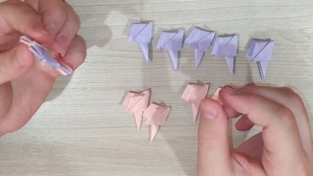 оригами ЛЕДЕНЕЦ. МОДУЛЬНОЕ ОРИГАМИ | origami LOLLIPOP смотреть онлайн