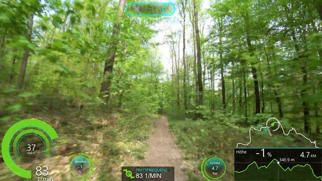 30 minute uncut Indoor Cycling MTB Training Garmin GPS/Strava Data Ultra HD смотреть онлайн