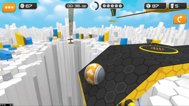 GYRO BALLS - All Levels NEW UPDATE Gameplay Android, iOS #74 GyroSphere Trials смотреть онлайн